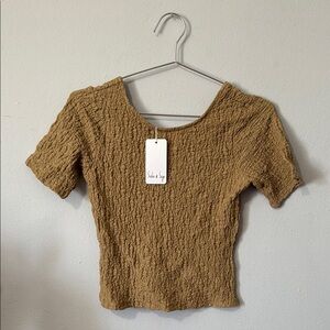 Sadie and Sage Textured Top